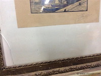 Ets (ingekleurd ?) - afbeelding 2 van  3