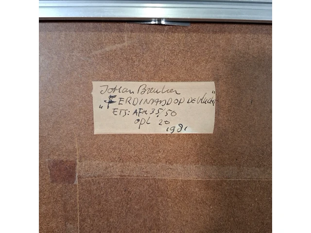 Ets, j.h.f. breuker, ferdinand op de vlucht, 1981 - afbeelding 3 van  11
