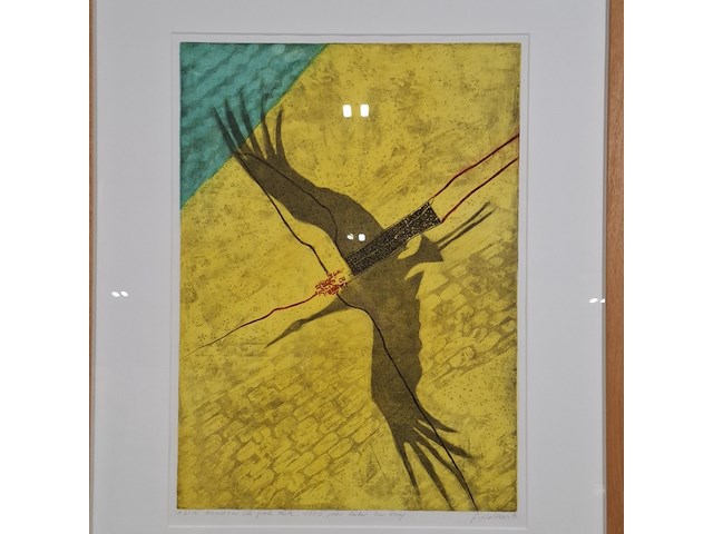 Ets , susanne fiebelkorn, duizend jaar later, 1996 - afbeelding 7 van  10