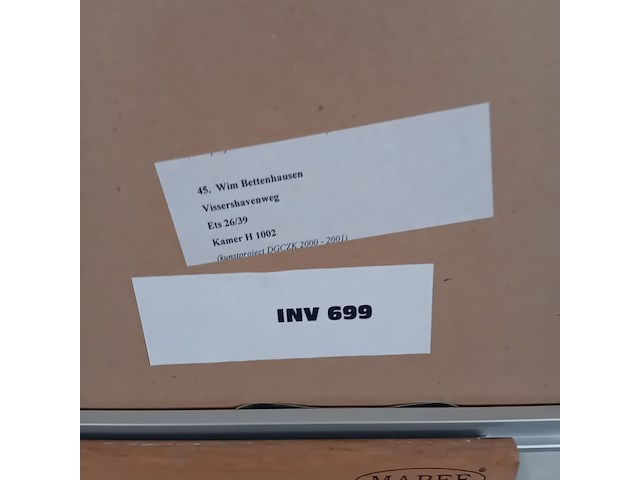 Ets, wim bettenhausen, vissershavenweg 26/39, 1998 - afbeelding 2 van  10