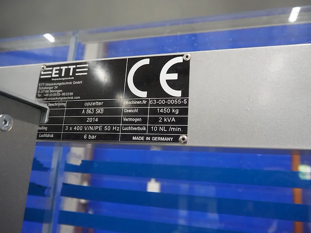 Ett verpackungstechnik gmbh - afbeelding 7 van  31