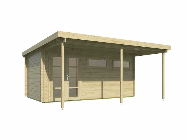 Etten-leur - tuinhuis 28mm 4980x4980x2250mm onbehandeld - afbeelding 4 van  5