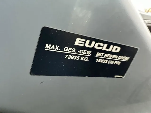 Euclid r40 cummins motor dumper - afbeelding 3 van  15