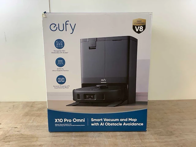 Eufy - x10 pro omni - robotstofzuiger - afbeelding 2 van  9