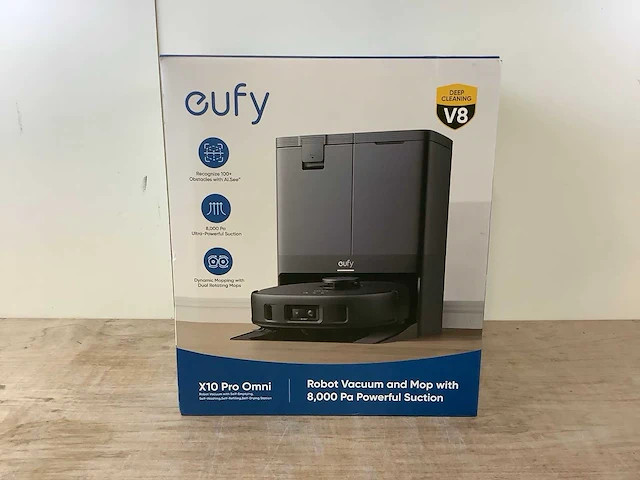 Eufy - x10 pro omni - robotstofzuiger - afbeelding 2 van  9