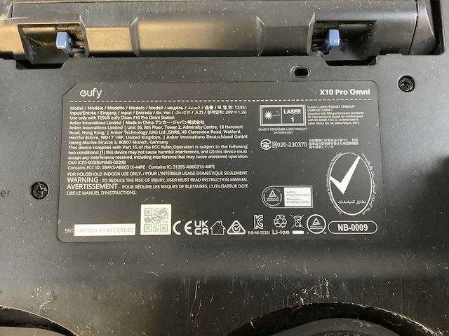 Eufy - x10 pro omni - robotstofzuiger - afbeelding 5 van  9