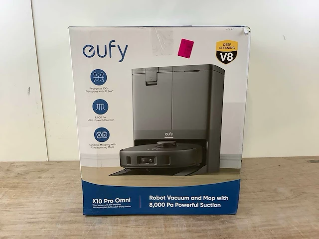 Eufy - x10 pro omni - robotstofzuiger - afbeelding 2 van  9