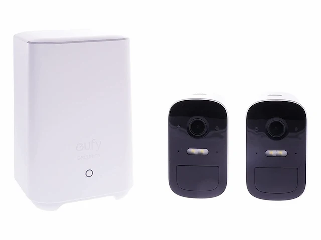 Eufy cam 2c pro 2plus1 kit draadloos home beveiligingssysteem wit - afbeelding 2 van  4