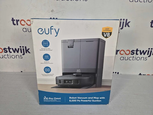 Eufy clean x10 pro omni robotstofzuiger met dweil - afbeelding 2 van  3