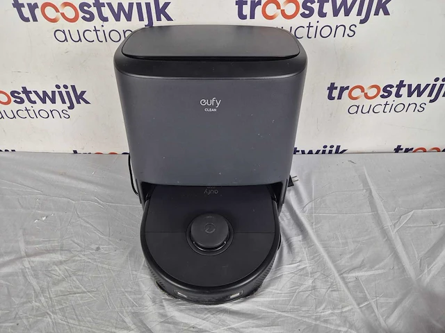 Eufy clean x9 pro acs - robotstofzuiger en dweilcombi met auto clean station - 2 roterende dweilen - afbeelding 2 van  2