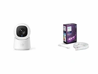 Eufy indoorcam c220 beveiligingscamera wired | philips hue plus lightstrip verlengstuk - afbeelding 1 van  2