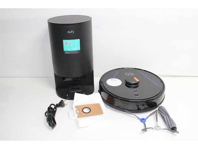 Eufy robovac lr30 hybrid+ robotstofzuiger en dweil met cleaning station ipath laser navigation 3000pazuigkracht - afbeelding 5 van  6