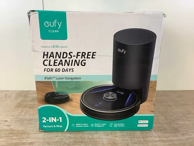 Eufy robovac lr30 hybrid+ robotstofzuiger - afbeelding 2 van  9