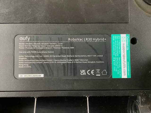 Eufy robovac lr30 hybrid+ robotstofzuiger - afbeelding 9 van  9