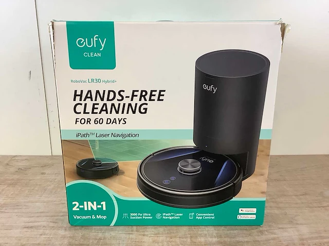 Eufy robovac lr30 hybrid+ robotstofzuiger - afbeelding 2 van  8