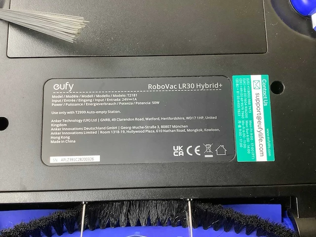 Eufy robovac lr30 hybrid+ robotstofzuiger - afbeelding 9 van  9