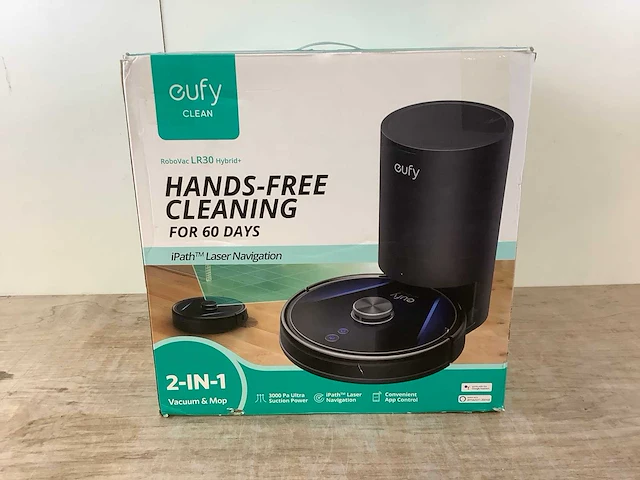 Eufy robovac lr30 hybrid+ robotstofzuiger - afbeelding 2 van  9