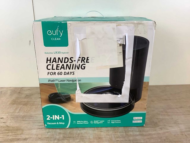 Eufy robovac lr30 hybrid+ robotstofzuiger - afbeelding 2 van  9