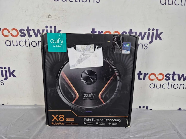 Eufy robovac x8 hybrid eu robotstofzuiger met lasernavigatie - afbeelding 2 van  2