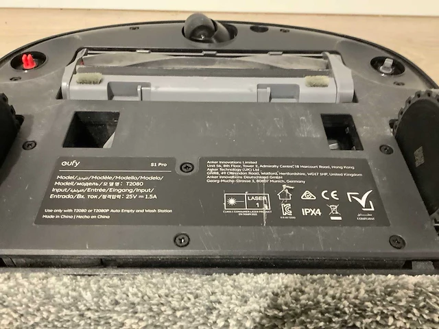 Eufy s1 pro robotstofzuiger - afbeelding 7 van  8