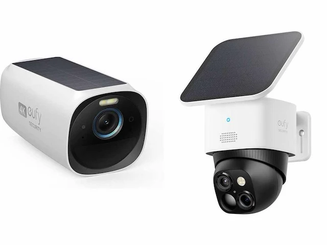 Eufy security eufycam 3 uitbreidingscamera + eufy security s340 solocamera – solocam - afbeelding 1 van  2