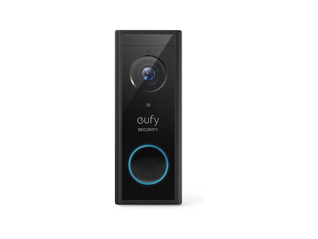 Eufy security s220 video deurbel uitbreiding – video doorbell - 2k hd – batterijgevoed – slimme deurbel – homebase vereist - afbeelding 1 van  2
