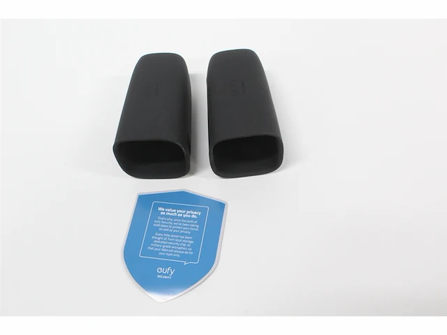 Eufy siliconenhoes voor eufycam 1, 2 & 2 pro zwart 2 stuks - afbeelding 4 van  4