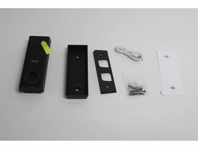 Eufy video deurbel c30 2k fhd zwart - afbeelding 4 van  5