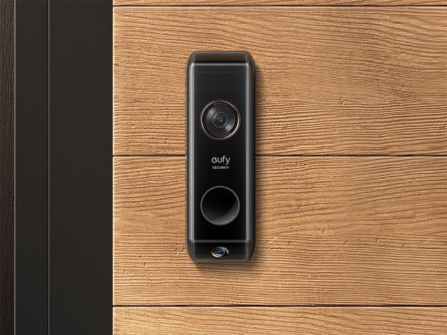 Eufy video deurbel dual 2 pro draadloos exclusief homebase zwart - afbeelding 2 van  6