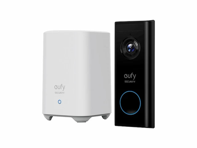 Eufy video deurbel s220 met homebase 2 zwart - afbeelding 1 van  5