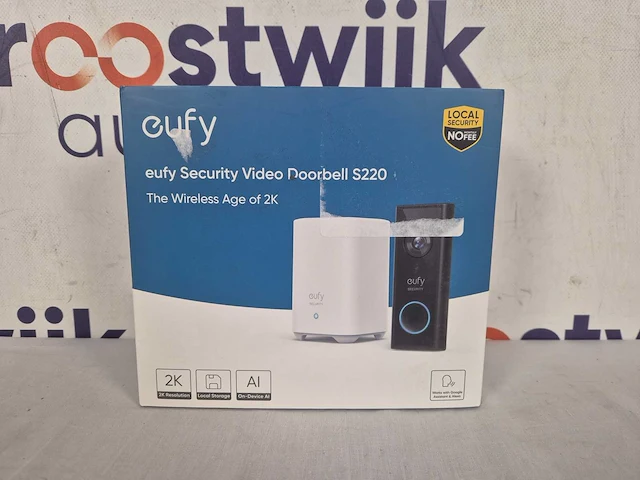Eufy video doorbell 2k (battery-powered) + homebase - deurbelcamera - afbeelding 2 van  2