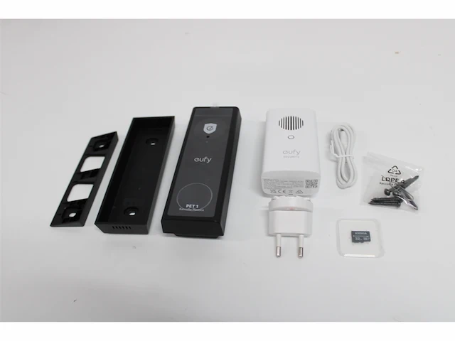 Eufy video doorbell c30 + chime zwart - afbeelding 2 van  2
