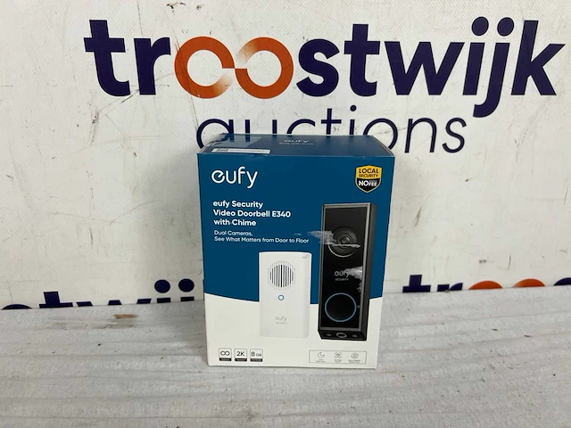 Eufy video doorbell e340 met chime - afbeelding 2 van  2