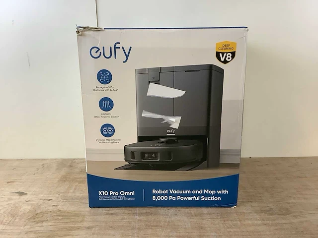 Eufy x10 pro omni robotstofzuiger - afbeelding 2 van  9
