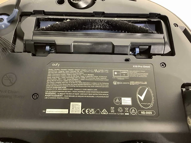 Eufy x10 pro omni robotstofzuiger - afbeelding 9 van  9