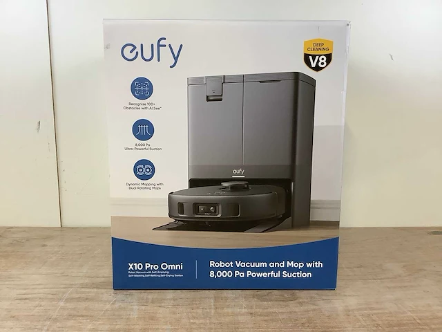 Eufy x10 pro omni robotstofzuiger - afbeelding 2 van  8