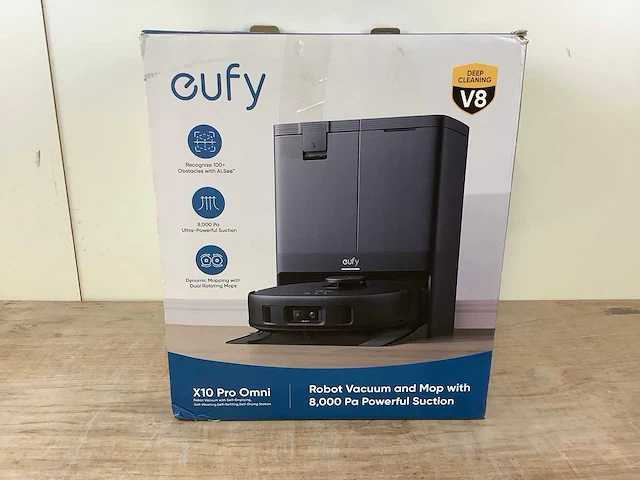 Eufy x10 pro omni robotstofzuiger - afbeelding 2 van  8