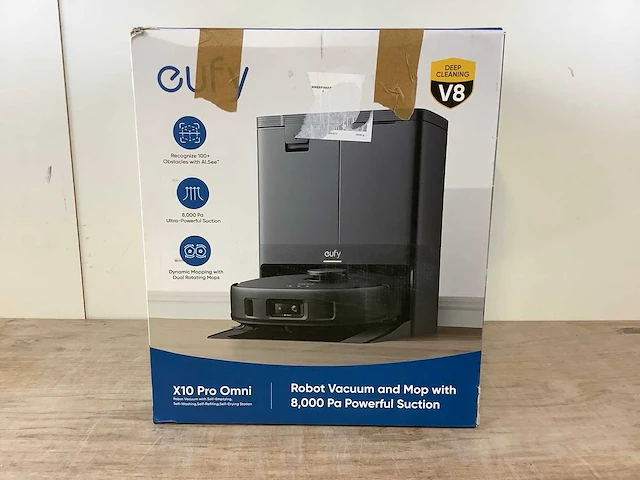 Eufy x10 pro omni robotstofzuiger - afbeelding 2 van  8
