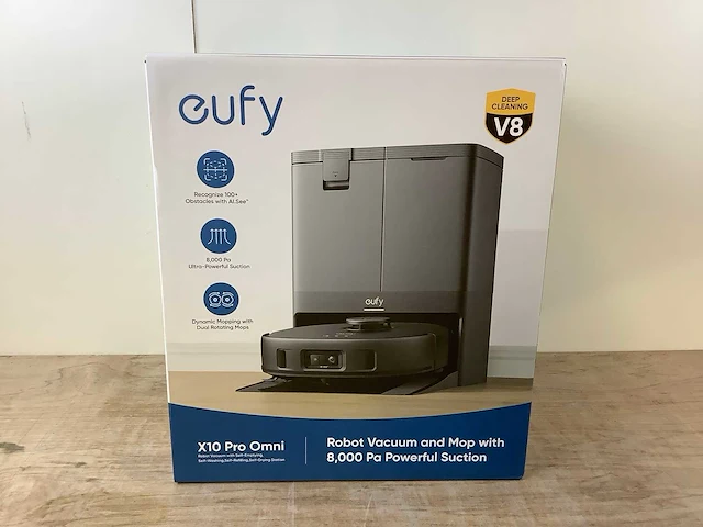 Eufy x10 pro omni robotstofzuiger - afbeelding 2 van  9