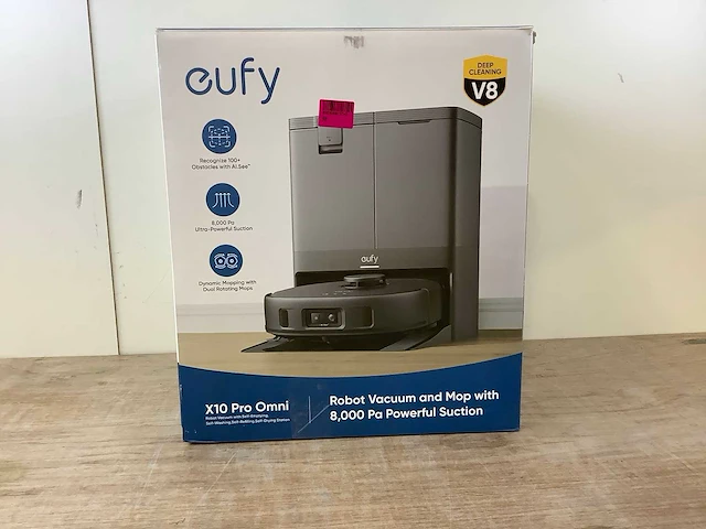Eufy x10 pro omni robotstofzuiger - afbeelding 2 van  9