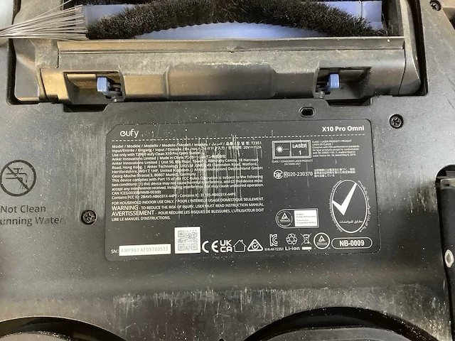 Eufy x10 pro omni robotstofzuiger - afbeelding 9 van  9