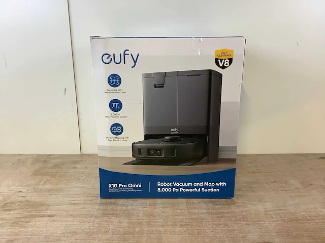 Eufy x10 pro omni robotstofzuiger - afbeelding 2 van  9