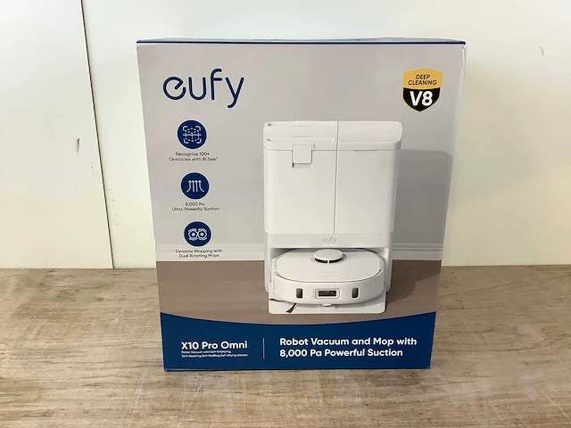 Eufy x10 pro omni robotstofzuiger - afbeelding 2 van  9