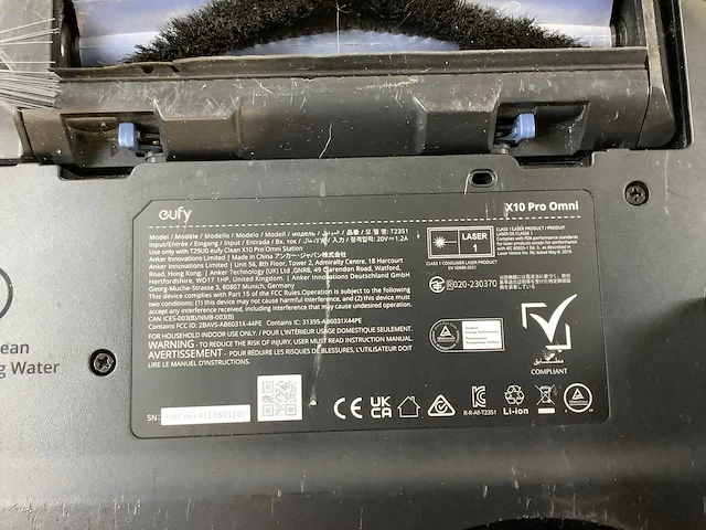 Eufy x10 pro omni robotstofzuiger - afbeelding 7 van  7