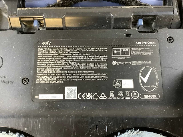 Eufy x10 pro omni robotstofzuiger - afbeelding 8 van  8