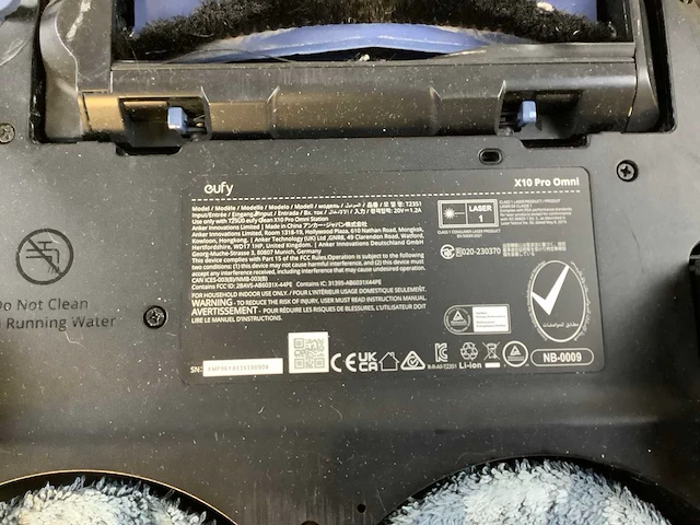 Eufy x10 pro omni robotstofzuiger - afbeelding 8 van  8