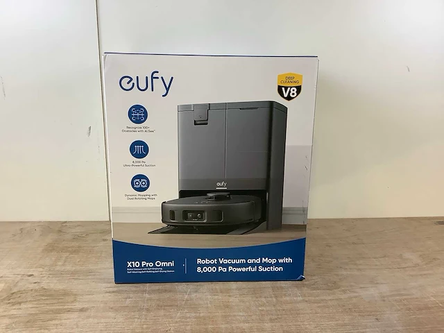Eufy x10 pro omni robotstofzuiger - afbeelding 2 van  9