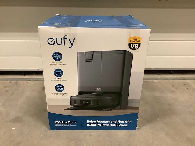 Eufy x10 pro omni robotstofzuiger - afbeelding 2 van  7