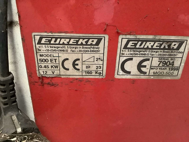 Eureka 500 et veegmachine - afbeelding 2 van  6