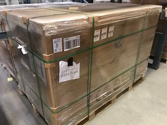 Eurener - 400wp full black - solar panel (11x) - afbeelding 4 van  4